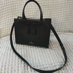 Kate Spade Black Hayes Small Satchel